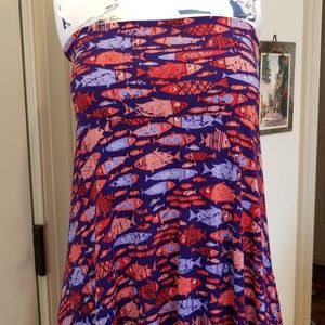 Lularoe Size 2XL Maxi Skirt